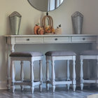 Laurel Foundry Modern Farmhouse Townsel 63.5'' Solid Wood Console Table and Stool Set & Reviews ...